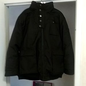 AWAKND LAND COAT. The color is black size 3x.